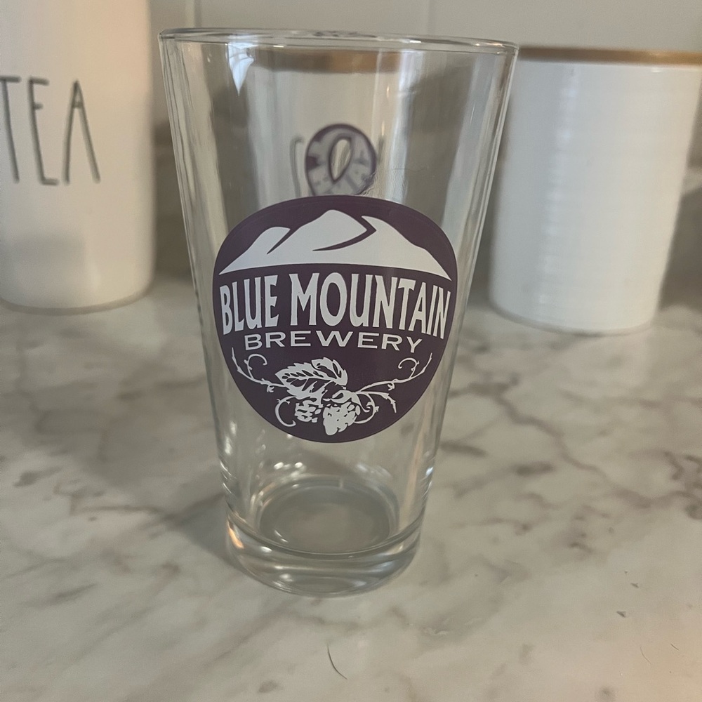 Blue Mountain Brewery Glass Fight Cancer Relay for Life